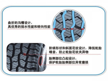 SL369 4×4 Off-Road Vehicle Tire