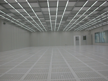 Aluminum Connection Steel Partition Cleanroom Wall Panel System