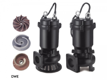 DWE Cast Iron Submersible Sewage Pump