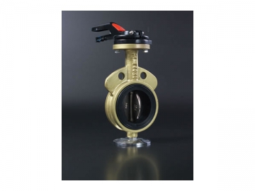 RBV010 Series Wafer Resilient Seated Butterfly Valve