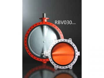 RBV030 Series U-type Resilient Seated Butterfly Valve