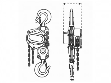 308A Non Sparking Manual Chain Hoist