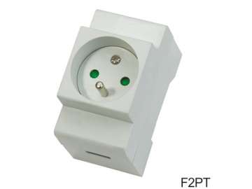 DIN Rail Mounted Outlet
