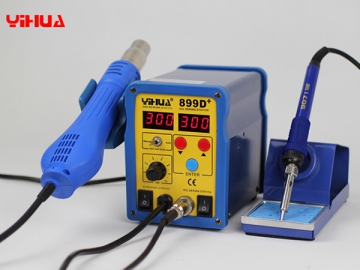 YIHUA-899D/899D  Hot Air Rework Station with Soldering Iron