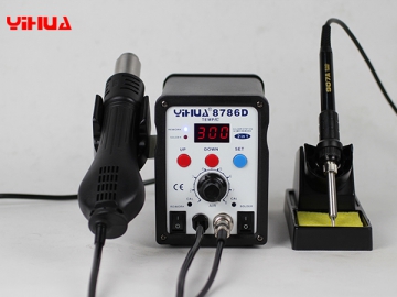 YIHUA-8786D Hot Air Rework Station with Soldering Iron