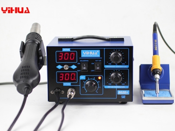 YIHUA-862D  SMD Hot Air Rework Station with Soldering Iron