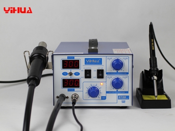 YIHUA-872D /972D Hot Air Rework Station with Soldering Iron