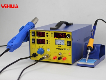 YIHUA-853DA/853D/853D  Soldering Rework Station with Power Supply