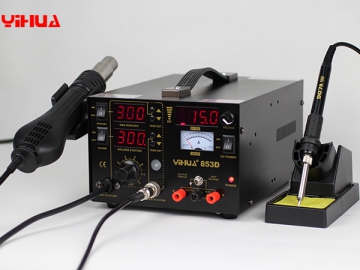 YIHUA-853DA/853D/853D  Soldering Rework Station with Power Supply