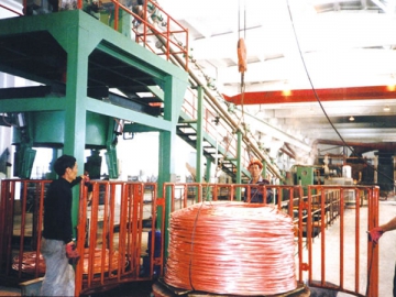 ULT ZRT copper continuous casting and rolling line