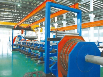 Power Cable Steel Wire Armoring Machine