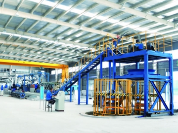 ULL ZRT Aluminum Or Aluminum Alloy Continuous Casting And Rolling Line