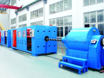 CYL Vertical Type Laying Up And Steel Wire Armoring Machine
