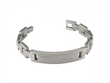 Stainless Steel and Titanium Bracelet