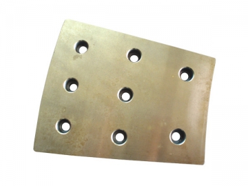 Self-Lubricating Plate for Construction Equipment Tire Mould
