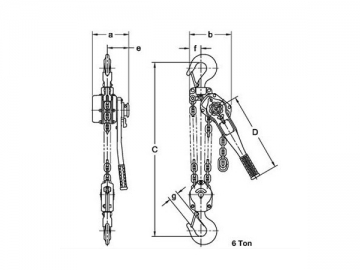 HSH-C Series Manual Lever Hoist