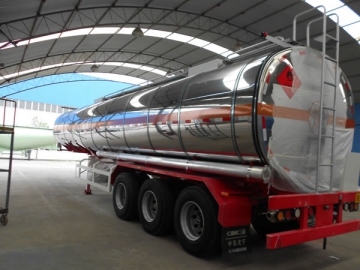 CLY9402GSY Edible Oil Tanker Semi Trailer (46m<sup>3</sup>)