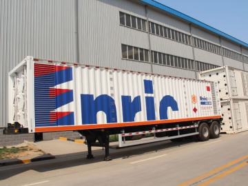 CNG Tube Trailer, Tube Skid <small>(with 12 CNG Cylinders)</small>