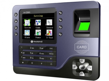 A-C091,101 Fingerprint Time and Attendance System
