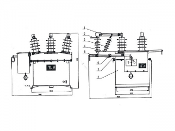 ZW8 Outdoor Pole Mounted Circuit Breaker