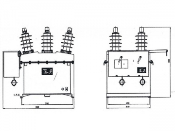 ZW8 Outdoor Pole Mounted Circuit Breaker