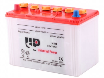 Car Battery <small>(JIS Standard Dry Charge Battery for Vehicle Starting and Charging System)</small>