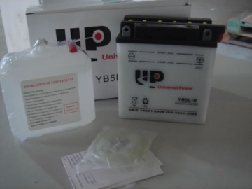 Motorcycle Battery      <small>(Vented Dry Charge Battery)</small>