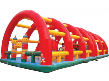 Inflatable play area