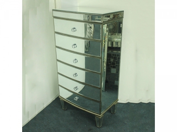 Mirrored Drawer Cabinet