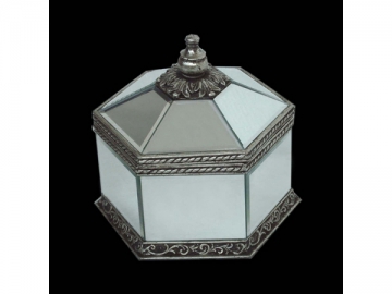 Mirrored Jewelry Box