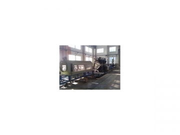 HDPE/ PVC Double Wall Corrugated Pipe Extrusion Line