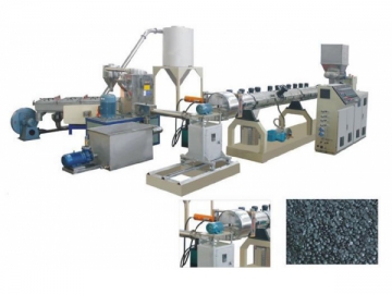 PP/PE Recycling Line with Water Ring Granulator