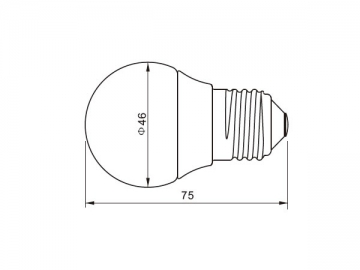 NS-G45-A3 (E27) LED Bulb
