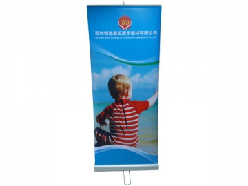 Double-Sided Roll Up Banner Stand