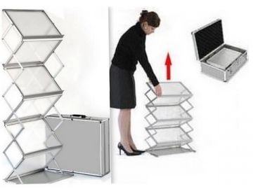 Double Sided Portable Brochure Holder