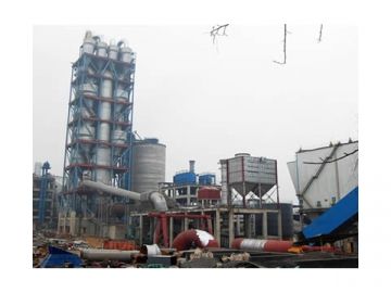 4,500t/d Cement Production Line of Nanyang Neixiang Tailong Building Materials Co. LTD