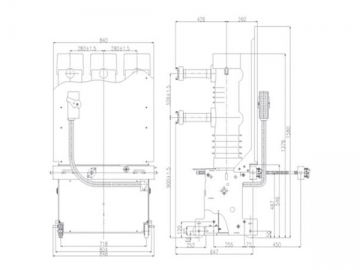 Vacuum Circuit Breaker Parts <small>(GL2 Indoor High Voltage Insulating Trucks)</small>