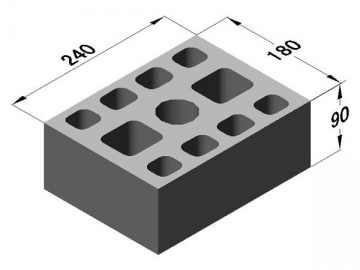 Perforated Block