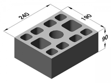 Perforated Block