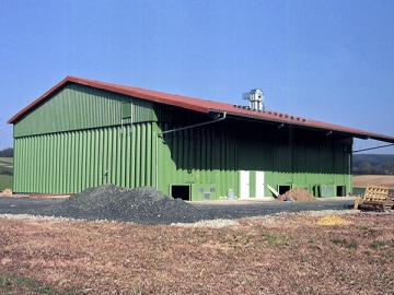 Steel Framed Storage Building