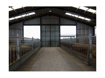 Steel Framed Livestock Building