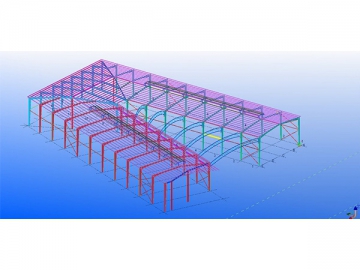 3D Steel Building Plans