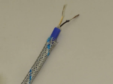 JX Thermocouple Extension Wire<small>(Fiberglass Insulated Wire 2x7/0.2mm) </small>
