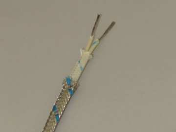 JX Thermocouple Extension Wire<small>(Fiberglass Insulated DIN Color Coded Wire 2x7/0.2mm) </small>
