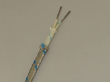 JX Thermocouple Extension Wire<small>(DIN Color Coded Fiberglass Insulated Wire 2x7/0.2mm)</small>