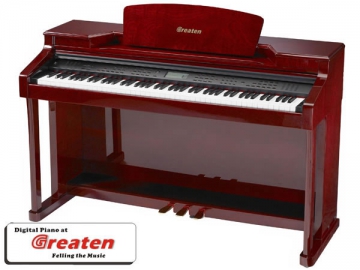 PK-1000 Digital Piano with Wood Grain Finish
