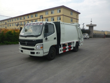 6 Cubic Meter Garbage Truck with Compactor