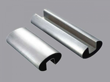 Oval Slotted Stainless Steel Tube