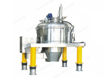 PLD Pull Action Filter Centrifuge with Scraper Bottom Discharge