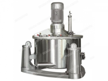 PAUT/AUT Bottom Discharge Scraper Centrifuges with Top Mounted Motor